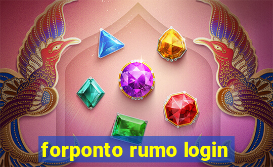 forponto rumo login